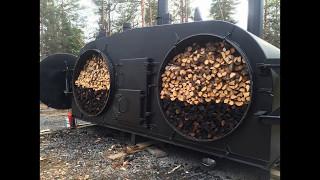 RT1600 Charcoal Retort in Sweden