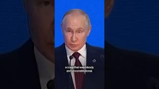 Putin Says Russia Did Not Start the War in Ukraine