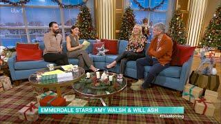 Emmerdale Stars Amy Walsh & Will Ash - 07/12/2023