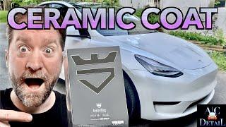 FULL PROCESS DIY Ceramic Coat Tesla Model Y in 5 Minutes