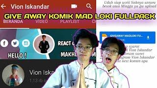 GIVEAWAY KOMIK MAD LOKI