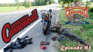 Cannonballer's tackle the state of Michigan in Stage #2 of the Motorcycle Cannonball, Episode 2.