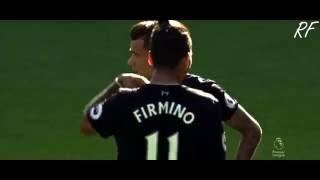 Philippe Coutinho Free Kick Goal VS Arsenal