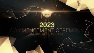 2023 Commencement Ceremony