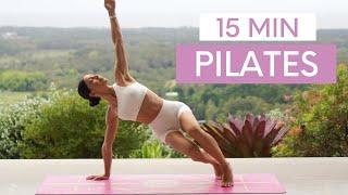 15 MIN EXPRESS PILATES WORKOUT || At-Home Mat Pilates (No Equipment)