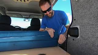 Campervan Tour - Ram Promaster City Small Van Three Piece Conversion