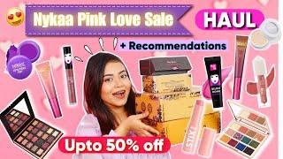 Nykaa Pink Love Sale Haul + Recommendations