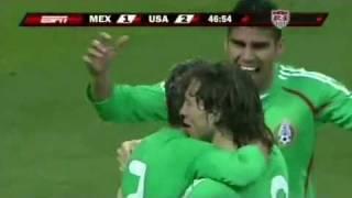 Mexico vs USA - Jonny Magallon Goal #2 [February 6, 2008]