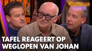 Vandaag Inside-tafel reageert uitgebreid op het weglopen van Johan Derksen  | VANDAAG INSIDE