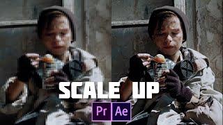 Scale Up Плагин для Premiere Pro и After Effects Как Увеличить Качество Видео
