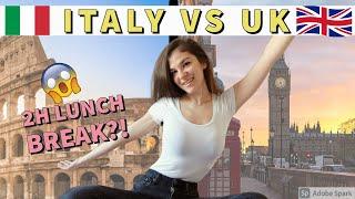 LIFE IN ITALY VS UK CULTURAL DIFFERENCES - CULTURAL SHOCKS #italyvsuk