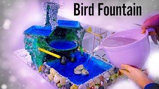 Making of Bird Waterfall Fountain for Budgies