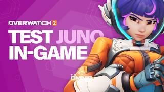 Overwatch 2: A First Look at JUNO's Abilities & Play Test announced!