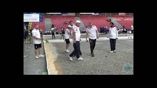 France vs England, European Petanque Championship 2023