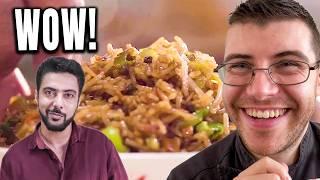 Pro Chef Reacts.. To Chef Ranveer Brar's INDIAN Fried Rice!