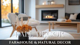 The Ultimate Guide to Cozy Fall Decor with Modern Farmhouse Living & Natural Decor