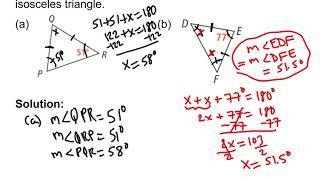 Geometry Lesson 4.2: Isosceles and Equilateral Triangles