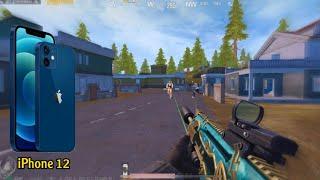 iPhone 12 Livik Gameplay in 2024| Solo vs SquadPubg mobile test 