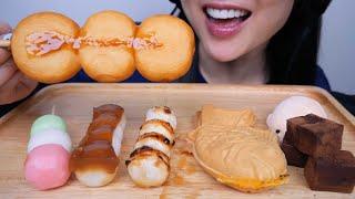 DANGO + MOCHI PARTY (ASMR SOFT SQUISHY EATING SOUNDS) NO TALKING | SAS-ASMR