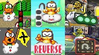 Evolution Of Lakitu In Mario Kart (Start Race, Rescue, Wrong Way, Final Lap & Finish) 1992-2017