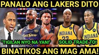 "PANALO LAKERS" sa trade na ito | Mag amang James BINATIKOS