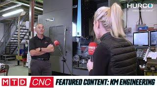 MTD CNC Featuring Hurco 5-Axis CNC: A new Hurco VC500i in action at KM Engineering