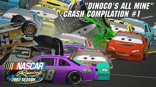 "Dinoco's All Mine" Crash Compilation | NASCAR Racing 2003 Season