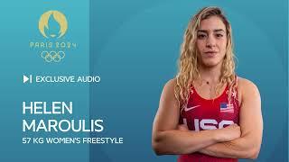 Helen Maroulis Wins Bronze Medal | 2024 Olympic Games | Mixed Zone Audio