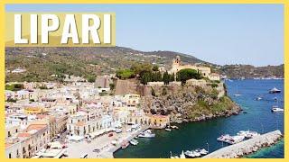 Lipari ️ Aeolian Island ️  Sicily walking tour in 4k & Boat tour!