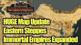 HUGE Map Update - Immortal Empires Expanded Just Got EVEN BIGGER - Total War Warhammer 3