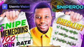 How Top Meme Coin Traders Like Orangie Web3 Find 100x Meme Coins Early ?Uxento Vision & Sniperoo Bot