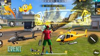 Helicopter  in BR Ranked Free Fire  | How To use Helicopter in Free Fire