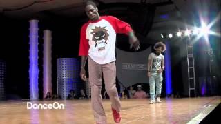 J BOOGIE vs  Laurent Les Twins Allstyles Battle Round 1 Hip Hop International HHI 2012