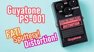 Guyatone PS-001 Distortion - Don't Expect Well Behaved Tones! This Rare Japanese Pedal Is NOT A Boss