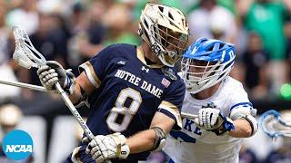 Notre Dame vs. Duke: 2023 DI men's lacrosse championship highlights