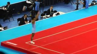 Ashish Kumar (IND) - Floor - 2014 Commonwealth Games (Team Final)