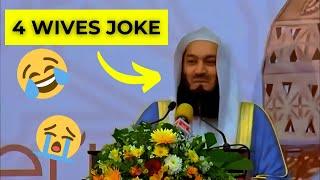  EXTREMLY FUNNY | MUFTI MENK | 4 WIVES JOKE 