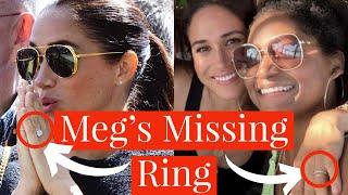 Where is Meghan Markle's Missing Engagement Ring Designed by Prince Harry? Sussex Marriage Problems?