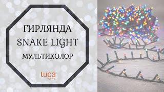 Luca Lighting - ОБЗОР электрогирлянды Snake Light мультиколор