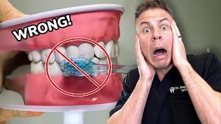 Dentist Reveals How YOU Are Brushing WRONG!