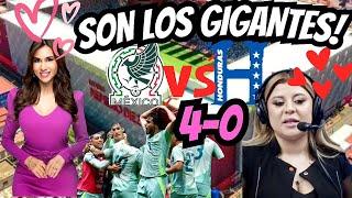 SALVADOREÑAS LLENAN DE ELOGIOS A MEXICO ! INCREIBLE NIVEL DE MEXICO !! MEXICO GOLEA HONDURAS !