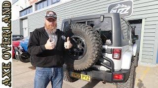 A trip to Buzz Special Vehicles for my new AEV Tyre Carrier!