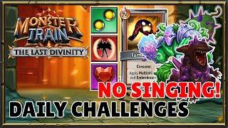 Daily Challenges: I Skipped Steelsinger | Monster Train: The Last Divinity