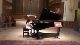 2016 Opus 1 Music Studio Summer Recital - Alyssa Lee, Piano