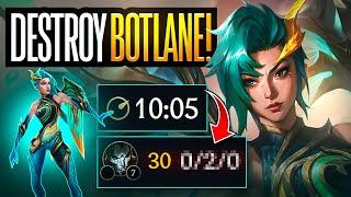 How to DESTROY enemy BOT LANE