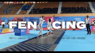 Fencing Games Highlights 37th, National Games, Goa. 2023.