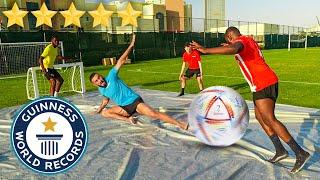 WORLD CUP SLIP N SLIDE FOOTBALL MATCH ️