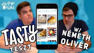 TASTY TESZT (w/ Németh Olivér) || App Fun #12