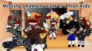 Missing Children react to Afton kids | Creds in Desc