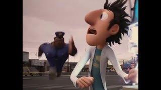 Officer Earl running Sonic mode [MEME] - Cloudy with a chance of Meatballs (2009)